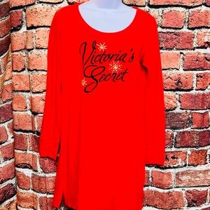 Victoria’s Secret Red Night Shirt